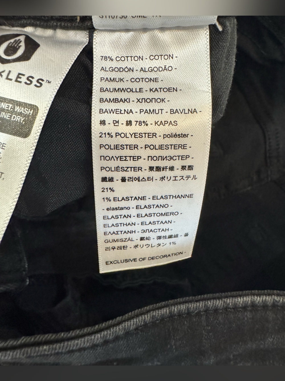 Levi's Black High Rise Bootcut - Picture 6 of 6